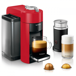 Nespresso Vertuo Espresso Machine by DeLonghi with Aeroccino