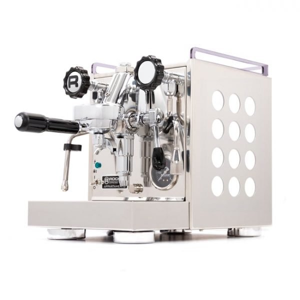Rocket Espresso Appartamento - White Panelsonghi Pump Espresso Machine, ECP 3420, is designed for new baristas with a pressurized portafilter and easy to use steam wand
