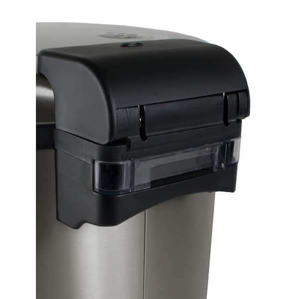 35-Cup Stainless Steel Rice Cooker with Non-Stick Inner Pot