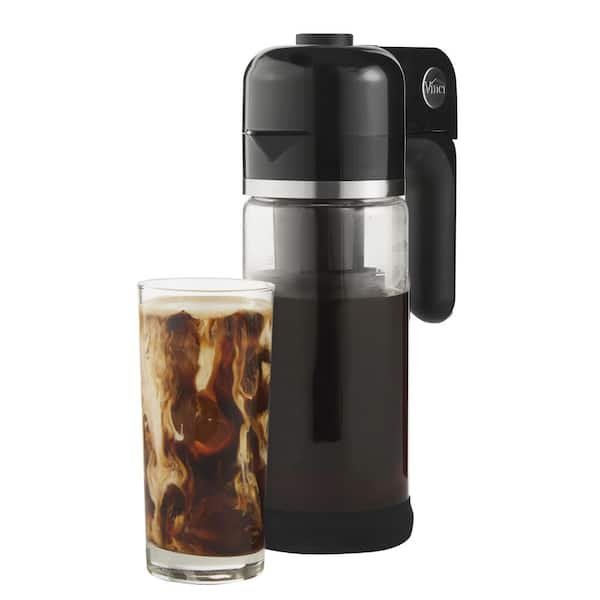 4-Cup Black Color Express Cold Brew Electric Coffee Maker With 4-Brew ...