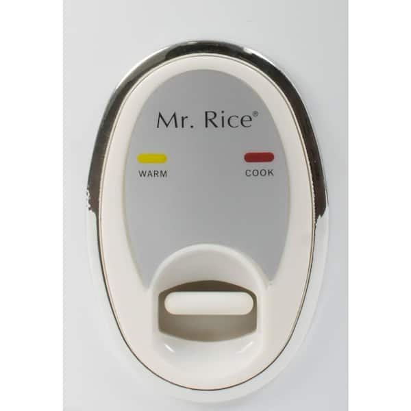 4-Cup White Rice Cooker with Air-Tight Lid and Non-stick Inner Pot