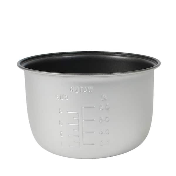 4-Cup White Rice Cooker with Air-Tight Lid and Non-stick Inner Pot