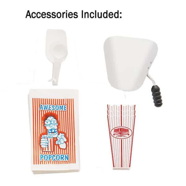 Foundation Style Antique 8 oz. Red Popcorn Popper