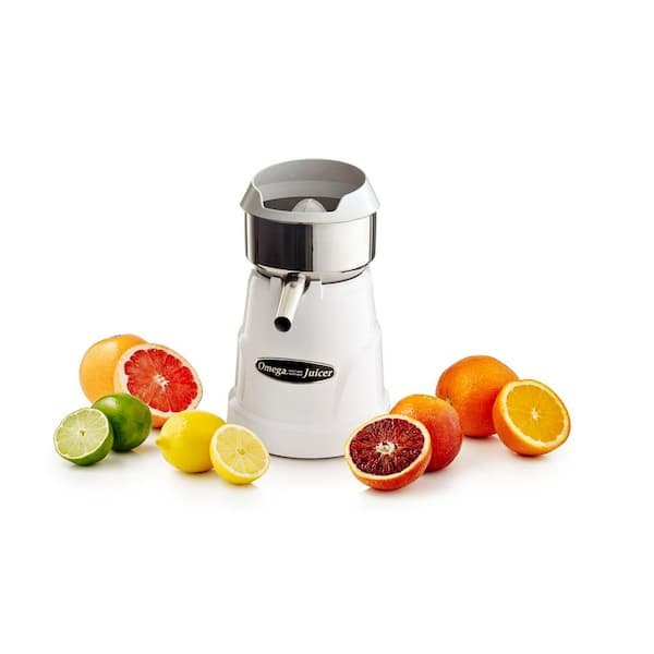 Single Speed Citrus Juicer in White