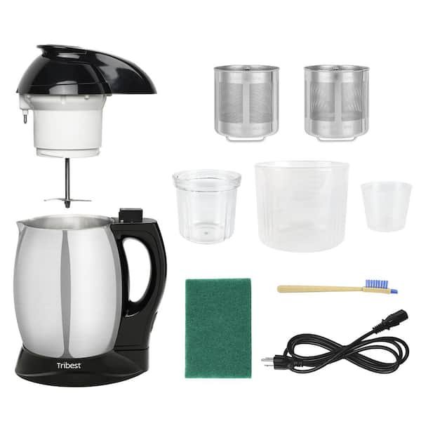 Soybella Black Stainless Steel Soy and Nutmilk Maker